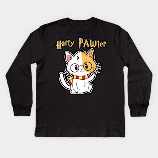 Harry Pawter Kids Long Sleeve T-Shirt